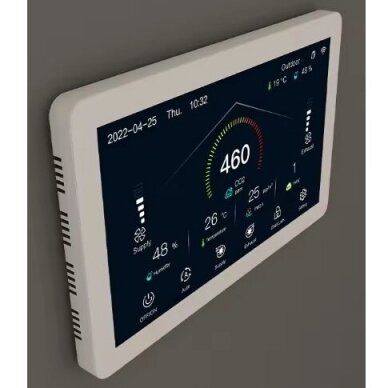 Nutikas ventilatsioonisüsteemi kontroller CO2 ja õhukvaliteedi anduriga | AC/EC/DC ventilaatoritele | 110-240VAC | Wi-Fi | Tuya 2 Nutikas ventilatsioonisüsteemi kontroller CO2 ja õhukvaliteedi anduriga | AC/EC/DC ventilaatoritele | 110-240VAC | Wi-Fi | Tuya 2