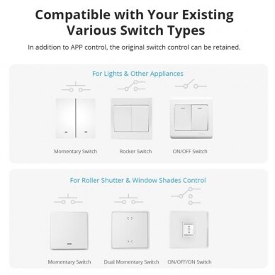 Smart remote switch | 2 channels | 15A | 3300W | 100-240V | Wi-Fi | SONOFF | DualR3 Lite | 6920075776966 2 Smart remote switch | 2 channels | 15A | 3300W | 100-240V | Wi-Fi | SONOFF | DualR3 Lite | 6920075776966 2
