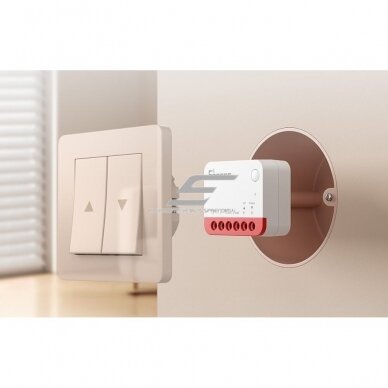 Smart blinds/roller shutter switch | 1A | WiFi 2.4GHz control | IP20 | Sonoff MiniZBRBS 2 Smart blinds/roller shutter switch | 1A | WiFi 2.4GHz control | IP20 | Sonoff MiniZBRBS 2