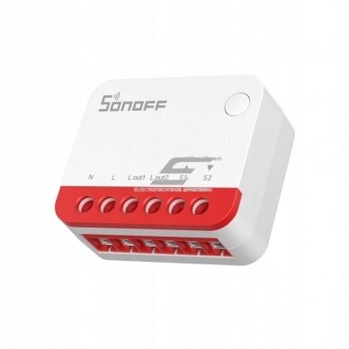 Smart blinds/roller shutter switch | 1A | WiFi 2.4GHz control | IP20 | Sonoff MiniZBRBS 1