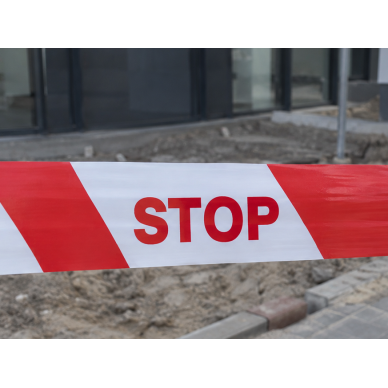 Hoiatuslint „STOP“ | 75mm | punane/valge | 4773005409074 1 Hoiatuslint „STOP“ | 75mm | punane/valge | 4773005409074 1