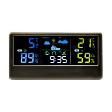 Inteligentna stacja pogodowa LED | Wyświetlacz lustrzany | 12V | 12W | IP20 | WiFi | Tuya Inteligentna stacja pogodowa LED | Wyświetlacz lustrzany | 12V | 12W | IP20 | WiFi | Tuya