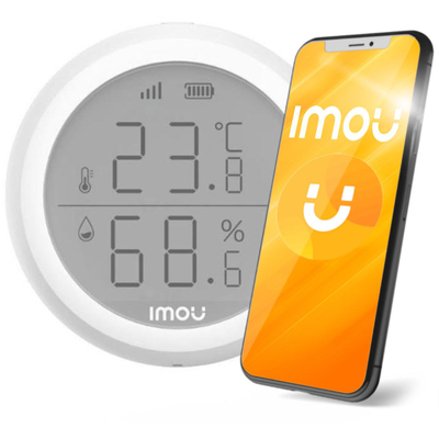 Viedais | Bezvadu temperatūras un mitruma Sensors | Balts | ZigBee | IOT-ZTM1-EU IMOU 3 Viedais | Bezvadu temperatūras un mitruma Sensors | Balts | ZigBee | IOT-ZTM1-EU IMOU 3