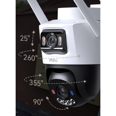 Inteligentna | Bezprzewodowa kamera monitoringu IP 10MP | PT | 4G | z modułem solarnym | IP66 | Wi-Fi | IPC-SA70F-10M0T2-EU/FSP008 IMOU 3