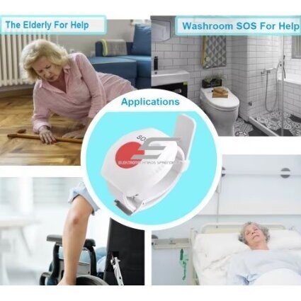 Smart | Wireless | SOS Emergency Call System | for Disabled | with 2 Buttons | 433MHz | Wi-Fi 1 Smart | Wireless | SOS Emergency Call System | for Disabled | with 2 Buttons | 433MHz | Wi-Fi 1