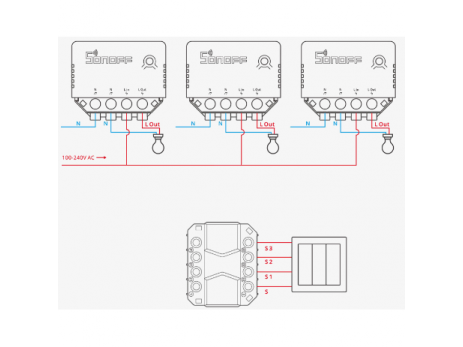 Išmanus nuotolinis jungiklis | 1 kanalo | 16A | 3500W | 100-240V | Wi-Fi | SONOFF | MiniR3 | 6920075776775 3 Išmanus nuotolinis jungiklis | 1 kanalo | 16A | 3500W | 100-240V | Wi-Fi | SONOFF | MiniR3 | 6920075776775 3