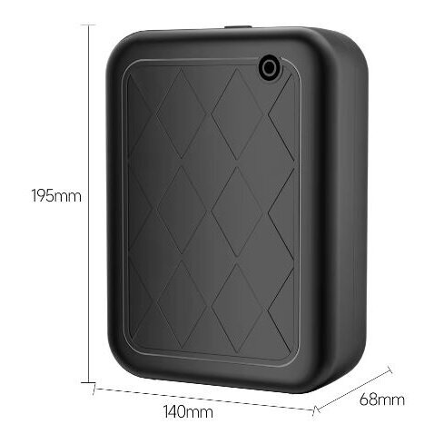 Nutikas tööstuslik aroomidifuusor | 8W | 12VDC | 260ml | 500-1000m³ | 195x140x68mm | must | Bluetooth 4