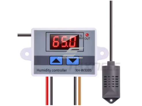 Skaitmeninis drėgmės ir temperatūros valdiklis | 220V | 1500W | 10A | 0–99% RH | LED ekranas | Taxnele 1 Skaitmeninis drėgmės ir temperatūros valdiklis | 220V | 1500W | 10A | 0–99% RH | LED ekranas | Taxnele 1