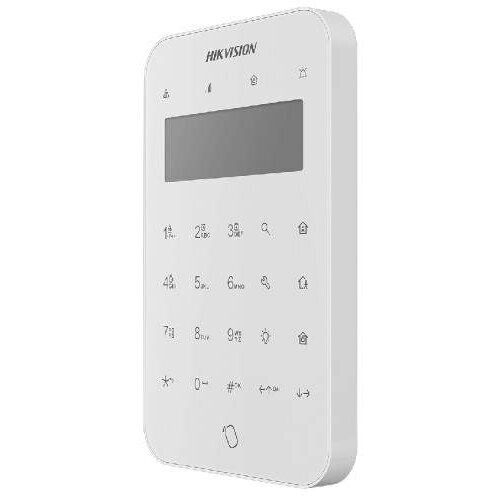 Juhtmevaba klaviatuur RFID-kaardilugejaga | turvasüsteemide haldamiseks | Valge | Hikvision DS-PK1-LT-WE AX PRO 1 Juhtmevaba klaviatuur RFID-kaardilugejaga | turvasüsteemide haldamiseks | Valge | Hikvision DS-PK1-LT-WE AX PRO 1