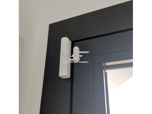 Išmanus | belaidis durų | langų atidarymo magnetinis jutiklis | daviklis | virštinkinis | 43mm | baltas | Hikvision DS-PDMC-EG2-WE AX PRO 2
