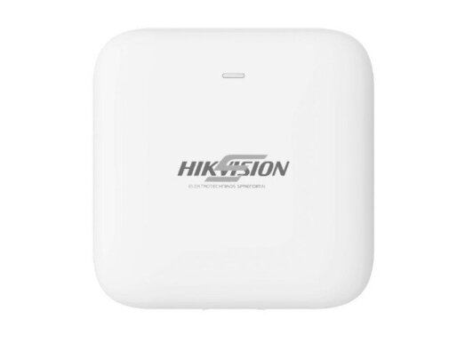 Išmanus | belaidis vandens nuotėkio jutiklis | su išoriniu zondu | IP66 | baltas | Hikvision DS-PDWL-E-WE AX PRO
