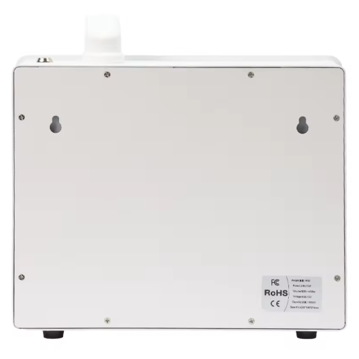 Nutikas kommertslik aroomidifuuser | 15W | 1000 ml | HVAC süsteemidele | 3000–4000 m³ | kahe vedeliku atomiseerimine | 288x205x274 mm | metallist | vabalt seisev | valge 1