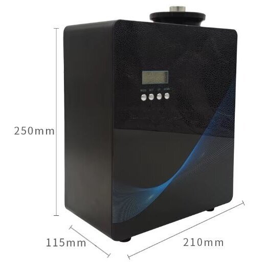 Nutikas tööstuslik aroomidifuusor | 10W | 12VDC | 500ml | 500-1000m³ | 250x210x115mm | must | Bluetooth 3 Nutikas tööstuslik aroomidifuusor | 10W | 12VDC | 500ml | 500-1000m³ | 250x210x115mm | must | Bluetooth 3