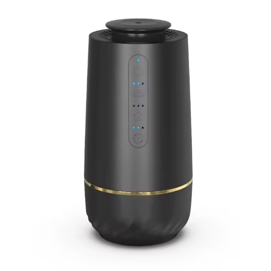 Viedais aromāta difuzors ar LED apgaismojumu “Zvaigžņotā nakts” | 4W | 5VDC | 10ml | 10-50m³ | 141x71mm | melns | mājai | automašīnai