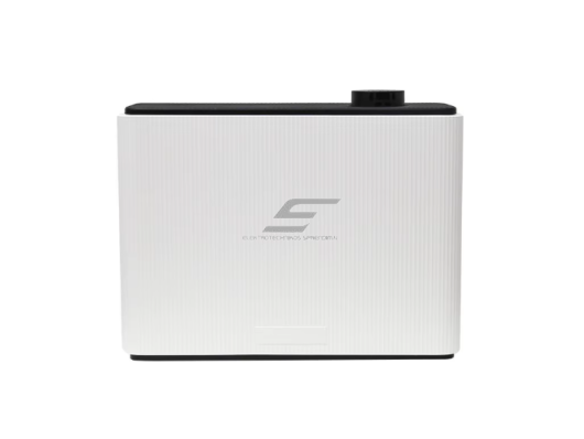 Išmanus aromato difuzorius | 15 W | 1000 ml | 3000–4000 m³ | 12 V DC | Wi-Fi ir Bluetooth | HVAC jungtis | sieninis arba pastatomas | 295×113×230 mm | baltas | ES-OV-10W