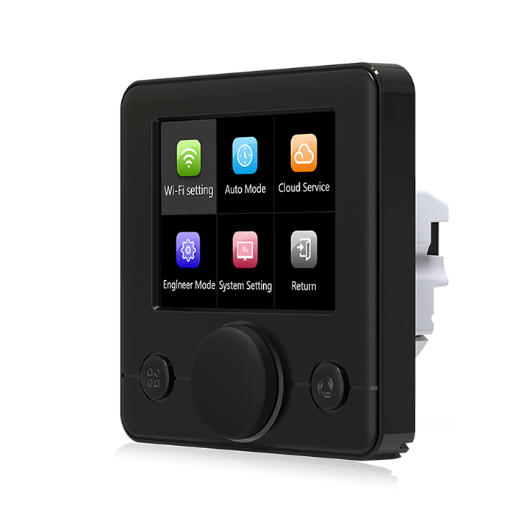 Smart underfloor heating thermostat with WiFi | 16A | IPS color display | weather forecast | AC100–230V | IP20 | black 1 Smart underfloor heating thermostat with WiFi | 16A | IPS color display | weather forecast | AC100–230V | IP20 | black 1