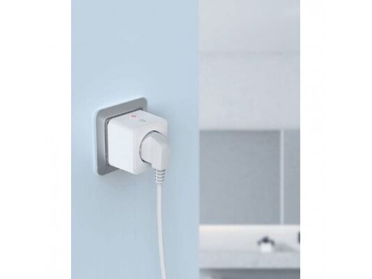 Išmani Wi-Fi rozetė | kištukinis lizdas | 1xSchuko | 3680W | 16A | 100-240VAC | su elektros energijos apskaita | IP20 | baltas | 3vnt. | TUYA | Smart Life | WOOX | R6113-3PACK 4