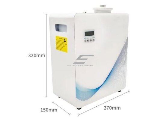 Išmanus pramoninis aromato difuzorius | 26W | 230V | 1000ml | 3000-5000m³ | 320x270x150mm | baltas | Bluetooth 3 Išmanus pramoninis aromato difuzorius | 26W | 230V | 1000ml | 3000-5000m³ | 320x270x150mm | baltas | Bluetooth 3
