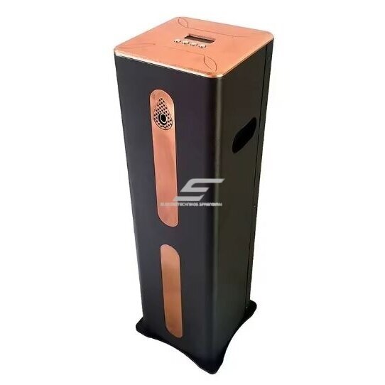 Viedais rūpnieciskais aromāta difuzors | 14W | 12VDC | 500ml | 1000-1500m³ | 540x150x150mm | melns/zelta | Bluetooth 1