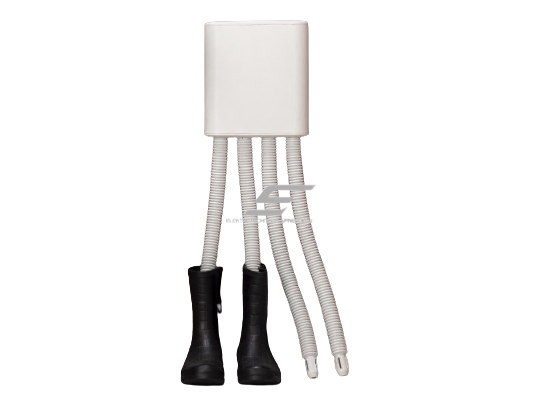 Elektrinis avalynės | batų džiovintuvas su laikmačiu | 220W | 230V | 100x225x865mm | IP20 | baltas | ADAX ST3D White Elektrinis avalynės | batų džiovintuvas su laikmačiu | 220W | 230V | 100x225x865mm | IP20 | baltas | ADAX ST3D White