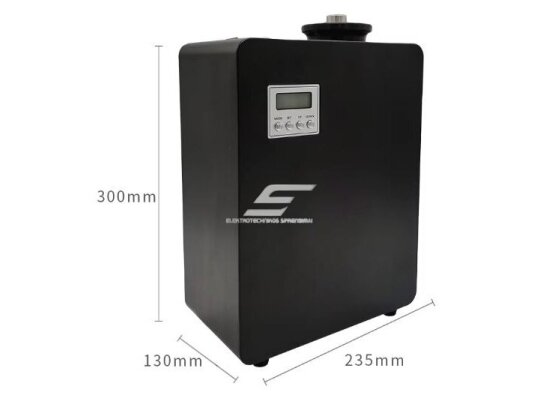 Išmanus pramoninis aromato difuzorius | 14W | 12VDC | 1000ml | 1000-2000m³ | 300x235x130mm | baltas | Bluetooth 3 Išmanus pramoninis aromato difuzorius | 14W | 12VDC | 1000ml | 1000-2000m³ | 300x235x130mm | baltas | Bluetooth 3