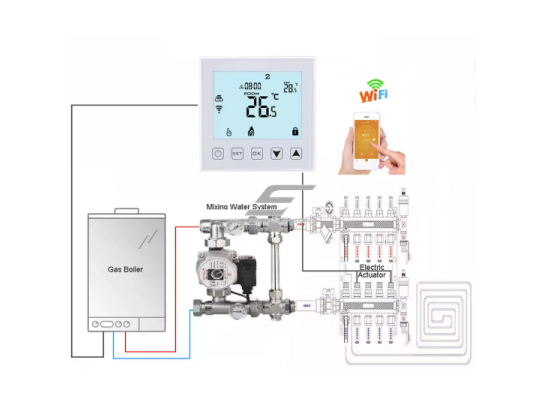 Išmanus grindinio šildymo termostatas | WiFi | Tuya / Smart Life | 16A | 90–230V | NTC jutiklis | savaitinis programavimas | Alexa / Google Assistant | juodas 3 Išmanus grindinio šildymo termostatas | WiFi | Tuya / Smart Life | 16A | 90–230V | NTC jutiklis | savaitinis programavimas | Alexa / Google Assistant | juodas 3
