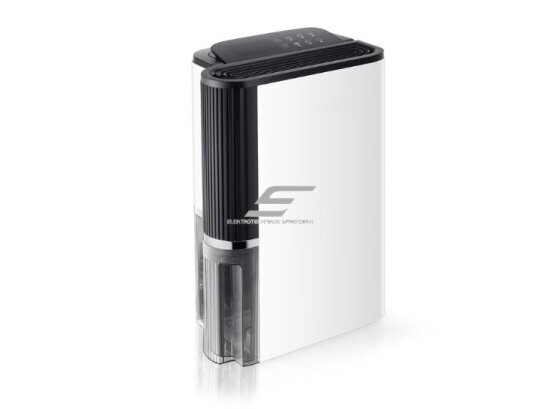 Buitinis oro sausintuvas | valytuvas | drėgmės surinkėjas su jonizatoriumi | 245W | 230V | 23l/24h | 190m³/h | 562x376x232mm | baltas 1