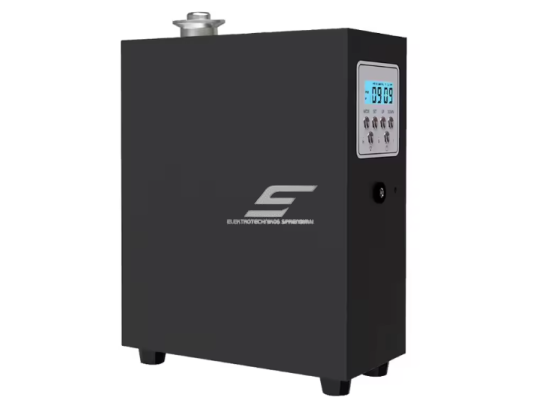 Nano kvapų difuzorius didelėms erdvėms | WiFi / Bluetooth | 150 ml | 600 m³ | 12V DC | 8W | 172x84x210mm | metalinis korpusas | juodas