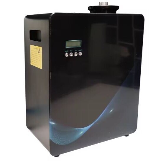 Nutikas tööstuslik aroomidifuusor | 26W | 230V | 1000ml | 3000-5000m³ | 320x270x150mm | must | Bluetooth Nutikas tööstuslik aroomidifuusor | 26W | 230V | 1000ml | 3000-5000m³ | 320x270x150mm | must | Bluetooth
