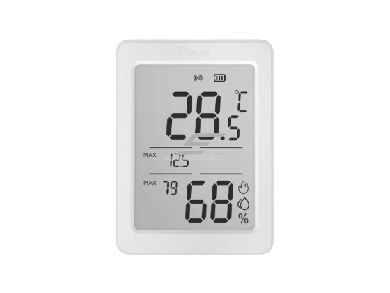 Išmanusis patalpų temperatūros ir drėgmės jutiklis Sonoff SNZB-02DR2 su monotoringo funkcija | 3,6'' LCD ekranas | VPD (garų slėgio deficito) ir rasos taško analizė | Zigbee 3.0 Išmanusis patalpų temperatūros ir drėgmės jutiklis Sonoff SNZB-02DR2 su monotoringo funkcija | 3,6'' LCD ekranas | VPD (garų slėgio deficito) ir rasos taško analizė | Zigbee 3.0