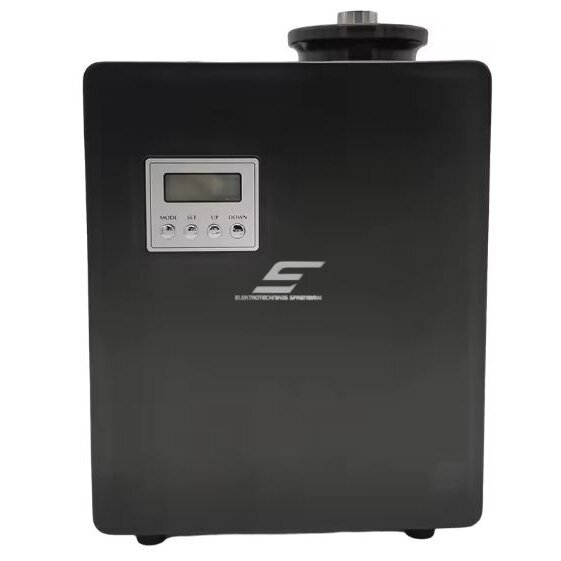 Nutikas tööstuslik aroomidifuusor | 10W | 12VDC | 500ml | 500-1000m³ | 250x210x115mm | must | Bluetooth 1 Nutikas tööstuslik aroomidifuusor | 10W | 12VDC | 500ml | 500-1000m³ | 250x210x115mm | must | Bluetooth 1