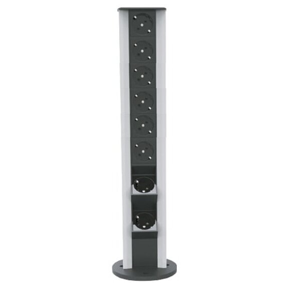 Rozešu kārba | virsapmetuma montāža | 16 moduļi | 565x100mm | Pelēka Rozešu kārba | virsapmetuma montāža | 16 moduļi | 565x100mm | Pelēka