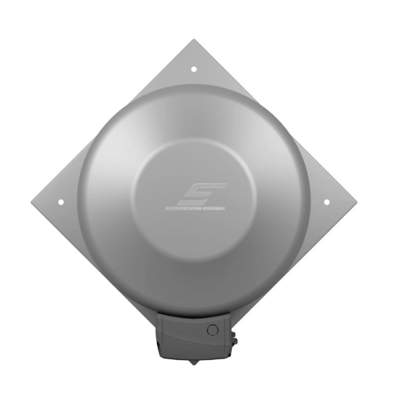 Centrbēdzes jumta ventilators | ventilācijas sistēmām | 179x370x370mm | IP54 | pelēks | cinkots tērauds | ISV192 3 Centrbēdzes jumta ventilators | ventilācijas sistēmām | 179x370x370mm | IP54 | pelēks | cinkots tērauds | ISV192 3