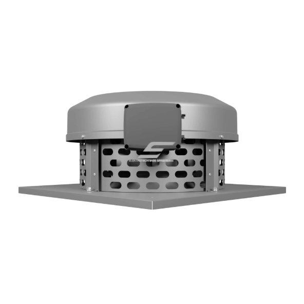 Centrifugal roof fan | for ventilation systems | 220x450x450mm | IP54 | grey | galvanized steel | ISV280 2