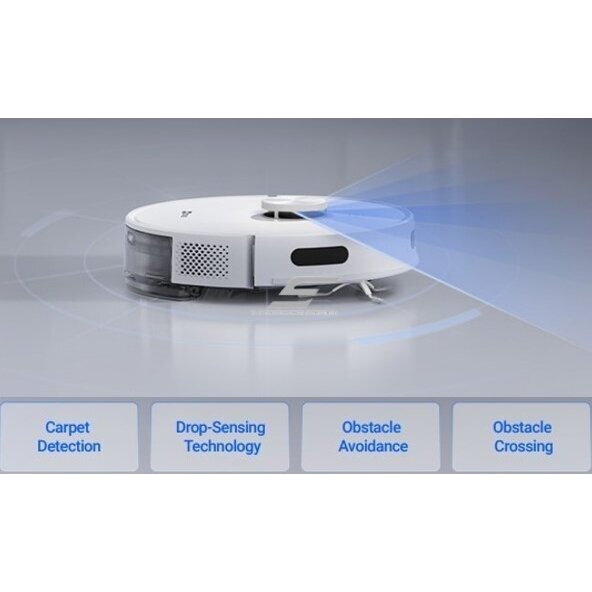 Smart | Automatic Vacuum Cleaner Robot | with Suction and Mopping Function | White | EZVIZ CS-RE4-PWT2 3 Smart | Automatic Vacuum Cleaner Robot | with Suction and Mopping Function | White | EZVIZ CS-RE4-PWT2 3