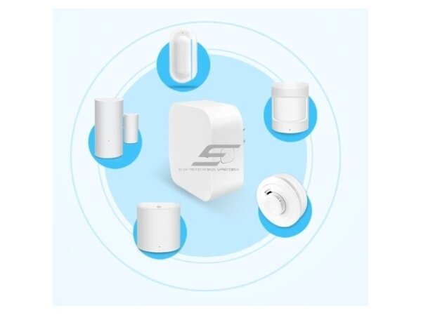Išmanių namų sąsaja tarp ZigBee ir Wi-Fi įrenginių | Smart Home Gateway | NOUS-E1 | 5907772033852 1