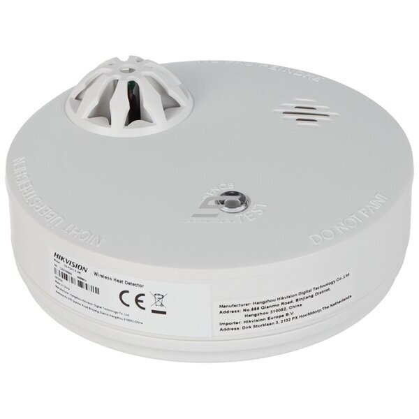 Juhtmevaba | kuumuseandur | detektor | Hikvision DS-PDHT-E-WE AX PRO 1 Juhtmevaba | kuumuseandur | detektor | Hikvision DS-PDHT-E-WE AX PRO 1