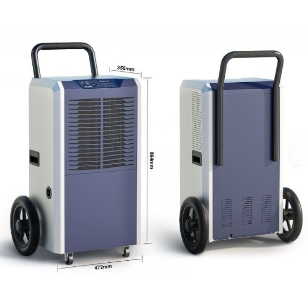 Промышленный компрессорный осушитель воздуха | влагосборник | 710W | 230V | 70л/24ч | 650м³/ч | 864x613x433мм | Серый | Wi-Fi 1 Промышленный компрессорный осушитель воздуха | влагосборник | 710W | 230V | 70л/24ч | 650м³/ч | 864x613x433мм | Серый | Wi-Fi 1