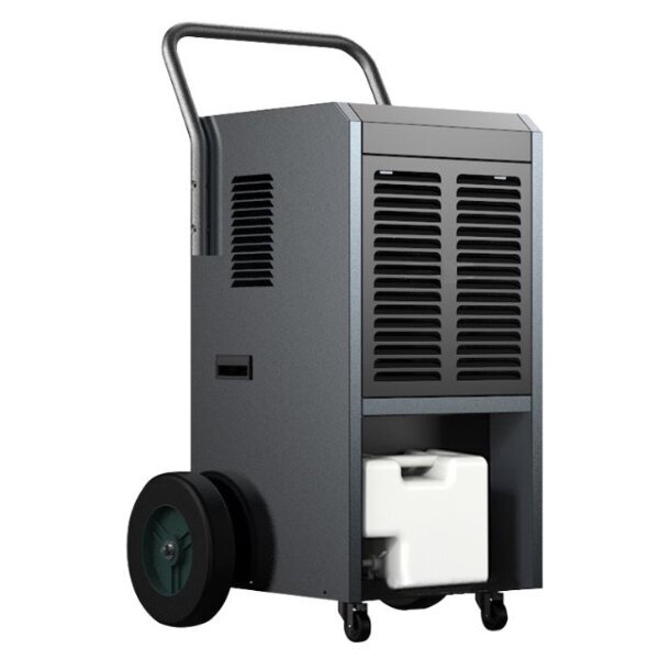Nutikas tööstuslik õhukuivati | Integreeritud pumbaga niiskuse eemaldaja | 650W | 230V | 58L/24h | 500m³/h | 810x530x420mm | Metallist | Must | Wi-Fi 1