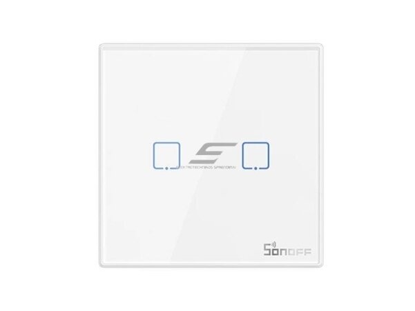 Išmanus | belaidis | nuotolinis liečiamas sieninis jungiklis | 2 kanalų | baltas | Wi-Fi | SONOFF | T2EU2C-RF | 6920075776263 Išmanus | belaidis | nuotolinis liečiamas sieninis jungiklis | 2 kanalų | baltas | Wi-Fi | SONOFF | T2EU2C-RF | 6920075776263