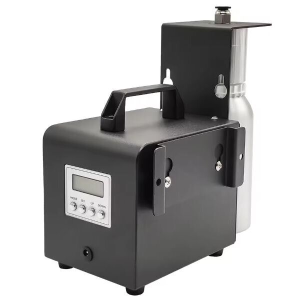 Viedais industriālais aromāta difuzors | 14W | 12VDC | 500ml | 1000-2000m³ | 250x120x155mm | melns | Bluetooth