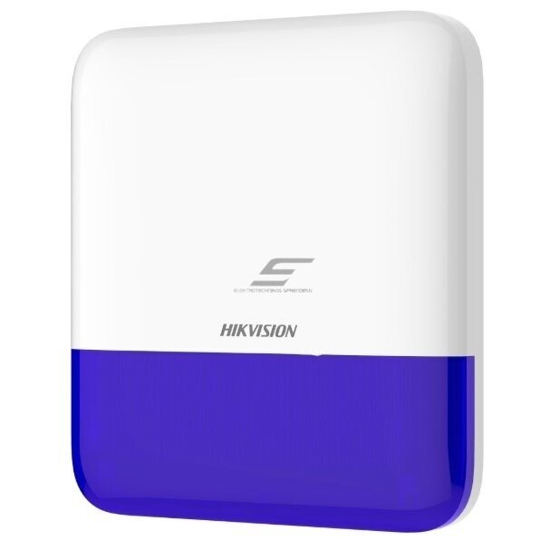 Viedā | bezvadu | ārējā sirēna | IP65 | zila | Hikvision DS-PS1-E-WE AX PRO 1