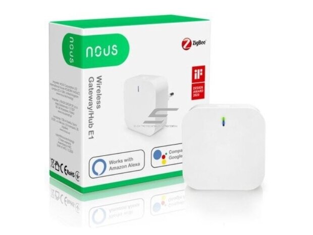 Išmanių namų sąsaja tarp ZigBee ir Wi-Fi įrenginių | Smart Home Gateway | NOUS-E1 | 5907772033852