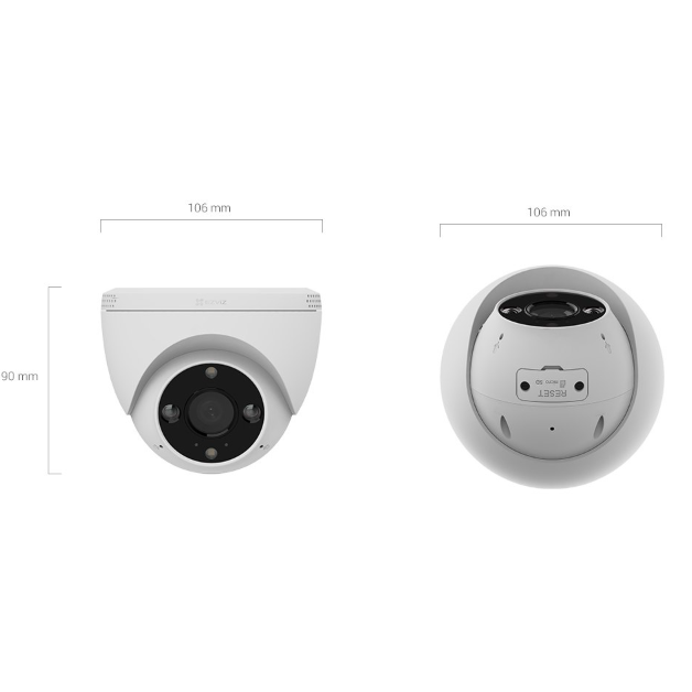 Умная | IP-камера видеонаблюдения | 3MP | IP67 | Wi-Fi | Dome | CS-H4 EZVIZ 3 Умная | IP-камера видеонаблюдения | 3MP | IP67 | Wi-Fi | Dome | CS-H4 EZVIZ 3