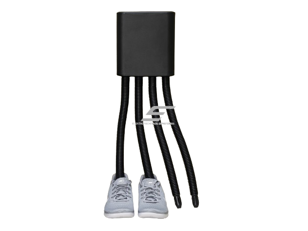 Elektrinis avalynės | batų džiovintuvas su laikmačiu | 220W | 230V | 100x225x865mm | IP20 | juodas | ADAX ST3D Black