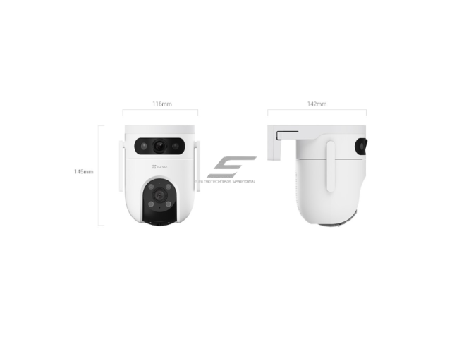Išmani vaizdo stebėjimo dviejų objektyvų IP kamera | 5MP+5MP | IP65 | Wi-Fi | CS-H9C | EZVIZ 4 Išmani vaizdo stebėjimo dviejų objektyvų IP kamera | 5MP+5MP | IP65 | Wi-Fi | CS-H9C | EZVIZ 4