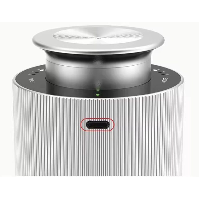 Smart aroma diffuser | 2W | 5VDC | 10ml | 10-50m³ | 145x72mm | rose gold | for home | for car | rechargeable 1