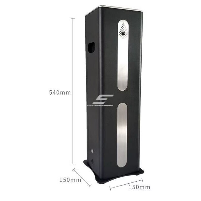 Viedais rūpnieciskais aromāta difuzors | 14W | 12VDC | 500ml | 1000-1500m³ | 540x150x150mm | melns/zelta | Bluetooth 4 Viedais rūpnieciskais aromāta difuzors | 14W | 12VDC | 500ml | 1000-1500m³ | 540x150x150mm | melns/zelta | Bluetooth 4