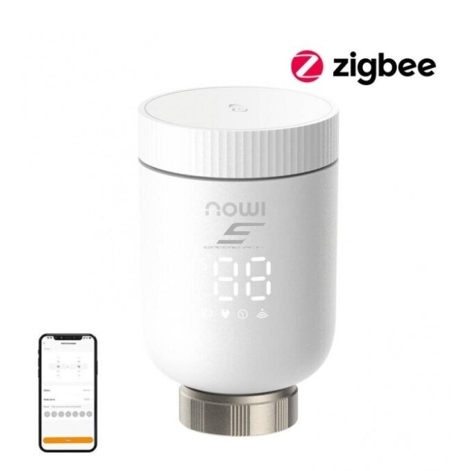 Viedais | Bezvadu radiatora termostats | Vārsts | Wi-Fi | ZigBee | IOT-TRV1-EU IMOU 2 Viedais | Bezvadu radiatora termostats | Vārsts | Wi-Fi | ZigBee | IOT-TRV1-EU IMOU 2