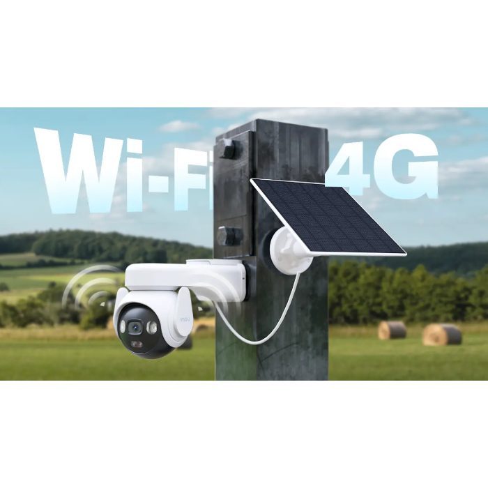 Inteligentna | Bezprzewodowa kamera monitoringu IP 5MP | PT | 4G | z modułem solarnym | IP66 | Wi-Fi | IPC-B7ED-5M0TEA-EU/FSP14 IMOU 2